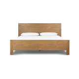 Featuring Meadow Bed by Four Hands at Amethyst Home. A simply shaped bed of warm-finished oak offers a handcrafted look inspired by midcentury design.Overall Queen Dimensions: 63.00"w x 84.50"d x 42.00"hOverall King Dimensions: 79.00"w x 84.50"d x 42.00"h
Colors: Tawny Oak Veneer, Tawny OakMaterials: Oak Veneer, Solid OakBox Spring Recommended: NoDistance Betw. Amethyst Home provides interior design, new home construction design consulting, vintage area rugs, and lighting in the Dallas metro area.