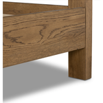 Featuring Meadow Bed by Four Hands at Amethyst Home. A simply shaped bed of warm-finished oak offers a handcrafted look inspired by midcentury design.Overall Queen Dimensions: 63.00"w x 84.50"d x 42.00"hOverall King Dimensions: 79.00"w x 84.50"d x 42.00"h
Colors: Tawny Oak Veneer, Tawny OakMaterials: Oak Veneer, Solid OakBox Spring Recommended: NoDistance Bet. Amethyst Home provides interior design, new home construction design consulting, vintage area rugs, and lighting in the Raleigh metro area.