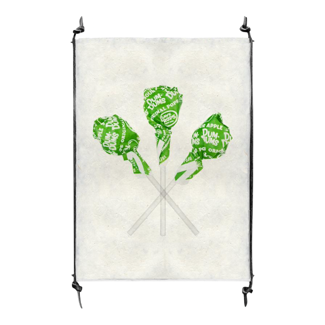 Sour Apple Suckers Art