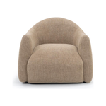 A delightfully, unexpected shape -- the Mina Swivel Chair is an Amethyst favorite.  It's gently curves define a space. Amethyst Home provides interior design, new home construction design consulting, vintage area rugs, and lighting in the Los Angeles metro area.