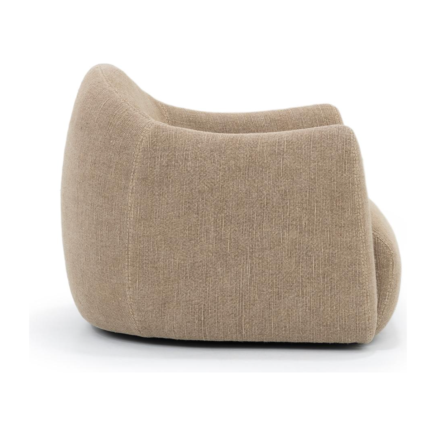 A delightfully, unexpected shape -- the Mina Swivel Chair is an Amethyst favorite.  It's gently curves define a space. Amethyst Home provides interior design, new home construction design consulting, vintage area rugs, and lighting in the San Diego metro area.