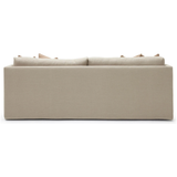 The Millie Sofa is known for it's clean & couture style linen slipcover.  Beautifully timeless and ultra luxe comfort. Amethyst Home provides interior design, new home construction design consulting, vintage area rugs, and lighting in the Nashville metro area.