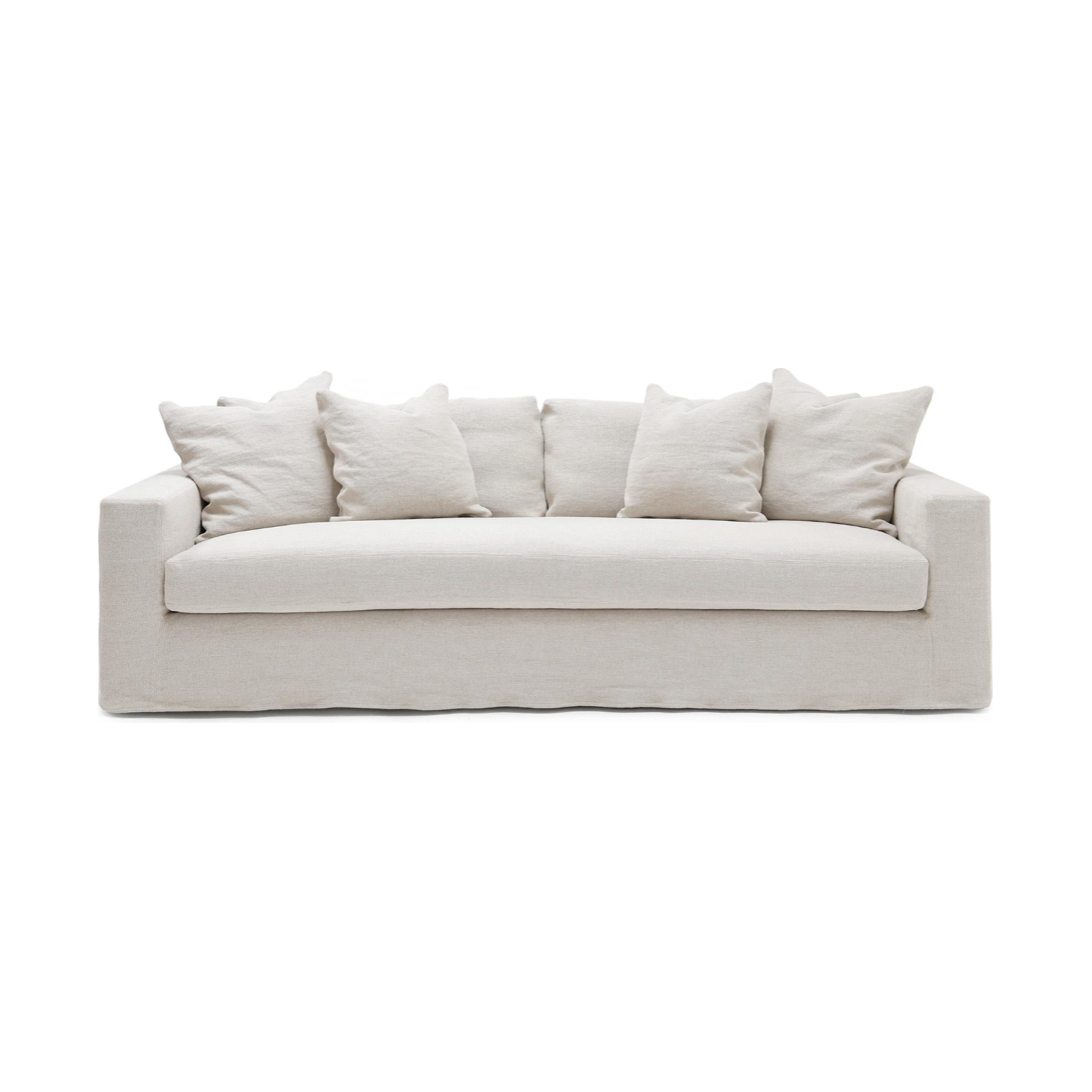 A Verellen best-seller, the Gregoire Sofa Family brings a fresh look to any living room or lounge area. This is made with a sustainably harvested hardwood frame and 8-way hand-tied seat construction. It comes standard with: Amethyst Home provides interior design, new home construction design consulting, vintage area rugs, and lighting in the Kansas City metro area.