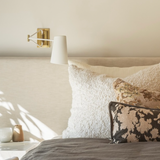 Murphy 28" X 36" Big Pillow With Insert -  Ivory | ready to ship!