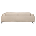 Featuring Allister 101" Sofa in Segura Natural by Cisco Brothers at Amethyst Home. The Allister 101" Sofa by Cisco Brothers is chic and dreamy and may be a celeb favorite -- you'll see it gracing the cover of your favorite magazines. The chunky pillows are so much unique with this silhouette. This sofa is shown in Segura Natural Cotton/Linen Blend (Rub co. Amethyst Home provides interior design, new home construction design consulting, vintage area rugs, and lighting in the Los Angeles metro area.