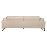 Featuring Allister 101" Sofa in Segura Natural by Cisco Brothers at Amethyst Home. The Allister 101" Sofa by Cisco Brothers is chic and dreamy and may be a celeb favorite -- you'll see it gracing the cover of your favorite magazines. The chunky pillows are so much unique with this silhouette. This sofa is shown in Segura Natural Cotton/Linen Blend (Rub co. Amethyst Home provides interior design, new home construction design consulting, vintage area rugs, and lighting in the Los Angeles metro area.