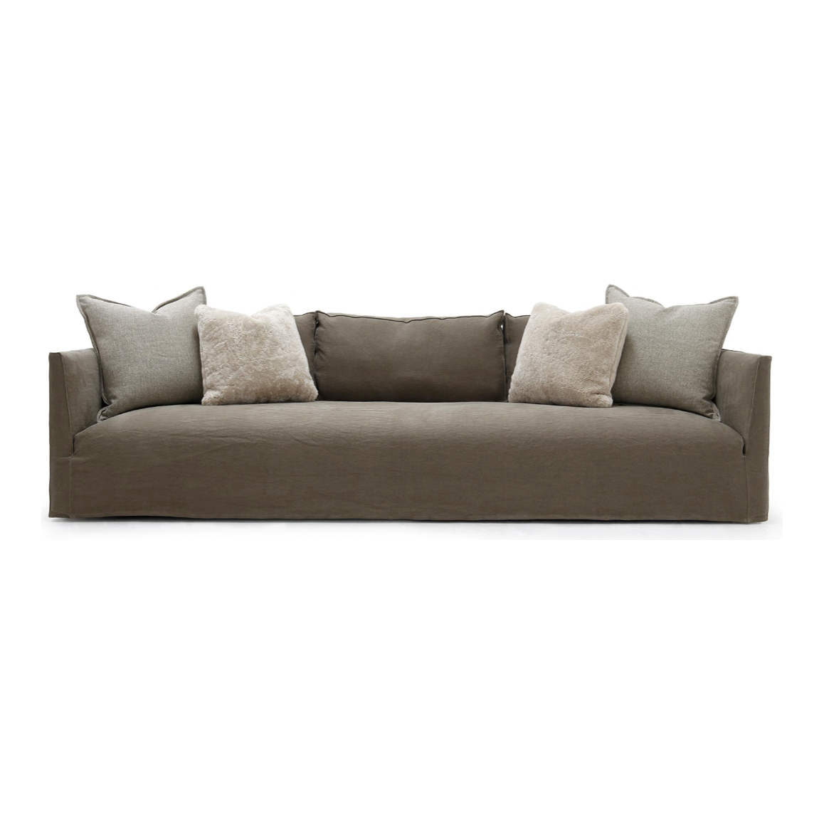 The Thibaut Sofa Family by Verellen is truly something you could lounge on all day. The Thibaut collection is available in multiple sizes to perfectly fit in any spot in the home. We can custom tailor your sofa with an array of fabrics, wood finish, and more to fit your style! Amethyst Home provides interior design, new home construction design consulting, vintage area rugs, and lighting in the Nashville metro area.