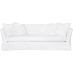 Seda White Linen Slipcovered Sofa  Cisco Brothers