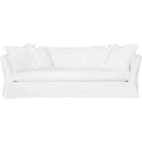 Seda White Linen Slipcovered Sofa  Cisco Brothers