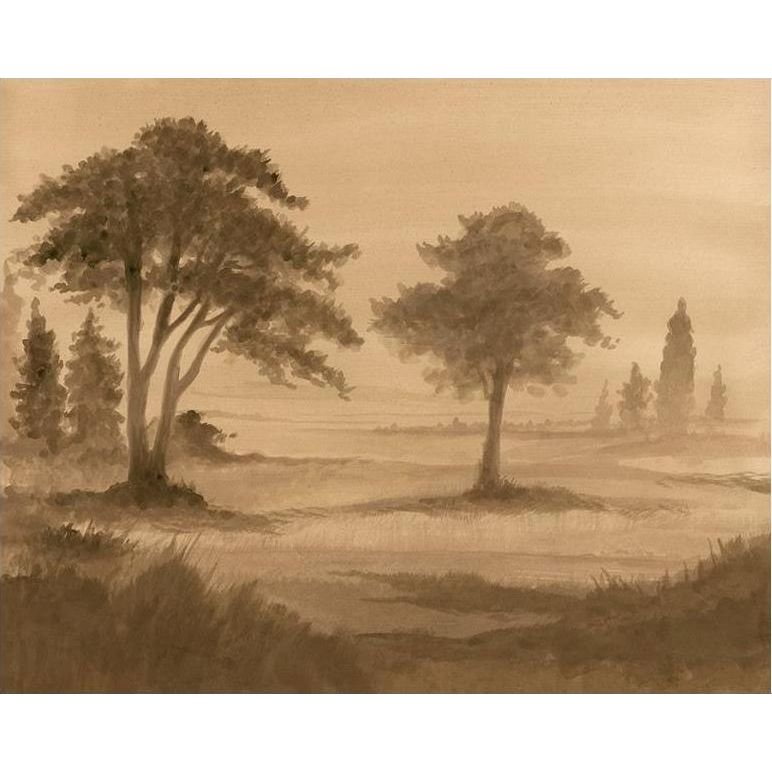 Sepia Mist Art