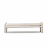 Serena Accent Bench - Crypton Nomad Snow