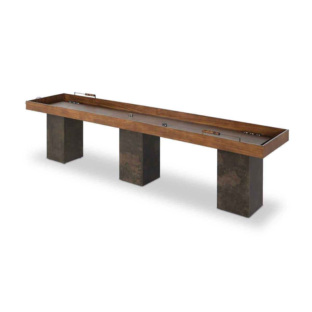 Shuffleboard Carbonized Black Table | ready to ship!