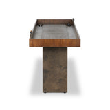 Shuffleboard Table - Natural Brown Guanacaste