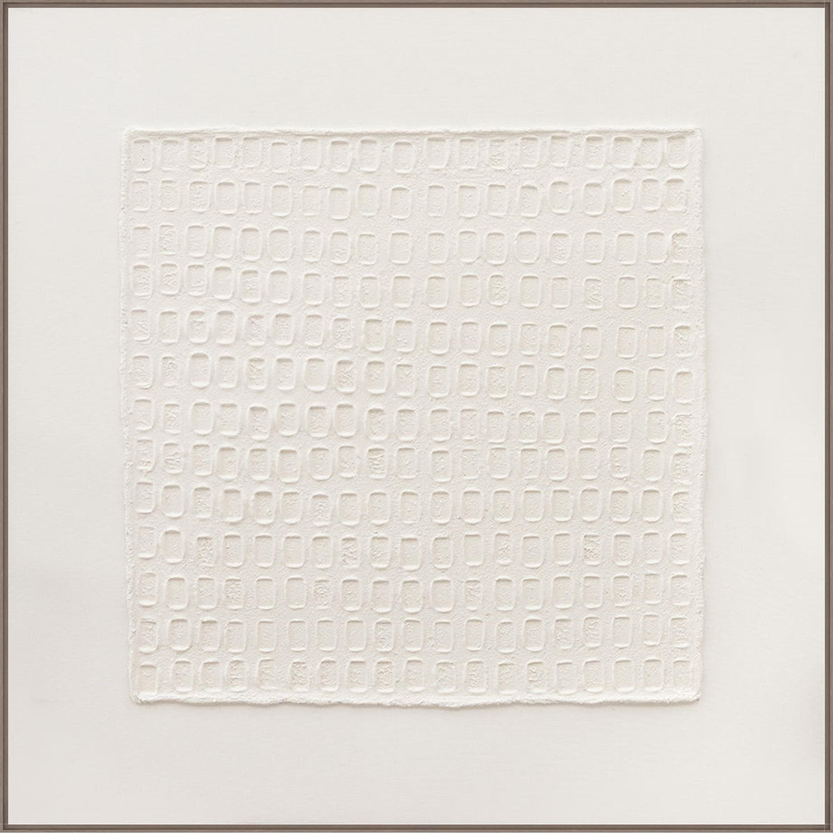 Silhouette of White V Art