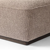 Featuring Sinclair Barrow Taupe Square Ottoman by Four Hands at Amethyst Home. Upholstered in tonal check fabric and paired with a solid ash base, this 36" square ottoman can be placed just about anywhere – bringing with it a retro vibe. Style with a tray as a design-forward coffee table.21"Overall Dimensions: 21.50"w x 21.50"d x 16.00"hWeight: 20.94 lbs36"Overall Dimensions: 3. Amethyst Home provides interior design, new construction, custom furniture, and area rugs in the Laguna Beach metro area