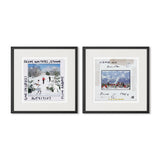 Ski Diptych by Slim Aarons