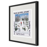 Skiing Waiters Slide by Slim Aarons