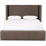 Featuring Sophia Rhett Mink Bed by Four Hands at Amethyst Home. A shorter wingspan and geometric cutouts define this modern-day shelter wingback bed, designed for comfort from every angle. Upholstered in a natural taupe fabric with subtle texture and a soft hand.
Queen: 69.50"w x 93.00"d x 52.00"hKing: 86.00"w x 93.00"d x 52.00"h
Collection: NorwoodColors:. Amethyst Home provides interior design, new home construction design consulting, vintage area rugs, and lighting in the Alpharetta metro area.