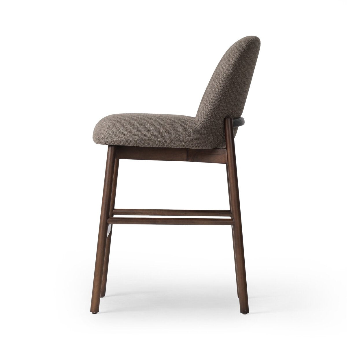 Featuring Sora Gibson Mink Armless Bar + Counter Stool by Four Hands at Amethyst Home. Experience elegance and comfort with the Sora Gibson Mink Armless Bar + Counter Stool. Crafted with a sleek, armless design, this stool is perfect for small spaces and modern homes. Its sturdy construction ensures durability while adding a touch of sophistication to any room.
Overall Dimensions: 20. Amethyst Home provides interior design, new construction, custom furniture, and area rugs in the Boston metro area