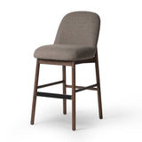 Featuring Sora Gibson Mink Armless Bar + Counter Stool by Four Hands at Amethyst Home. Experience elegance and comfort with the Sora Gibson Mink Armless Bar + Counter Stool. Crafted with a sleek, armless design, this stool is perfect for small spaces and modern homes. Its sturdy construction ensures durability while adding a touch of sophistication to any room.
Overall Dimensions. Amethyst Home provides interior design, new construction, custom furniture, and area rugs in the Scottsdale metro area