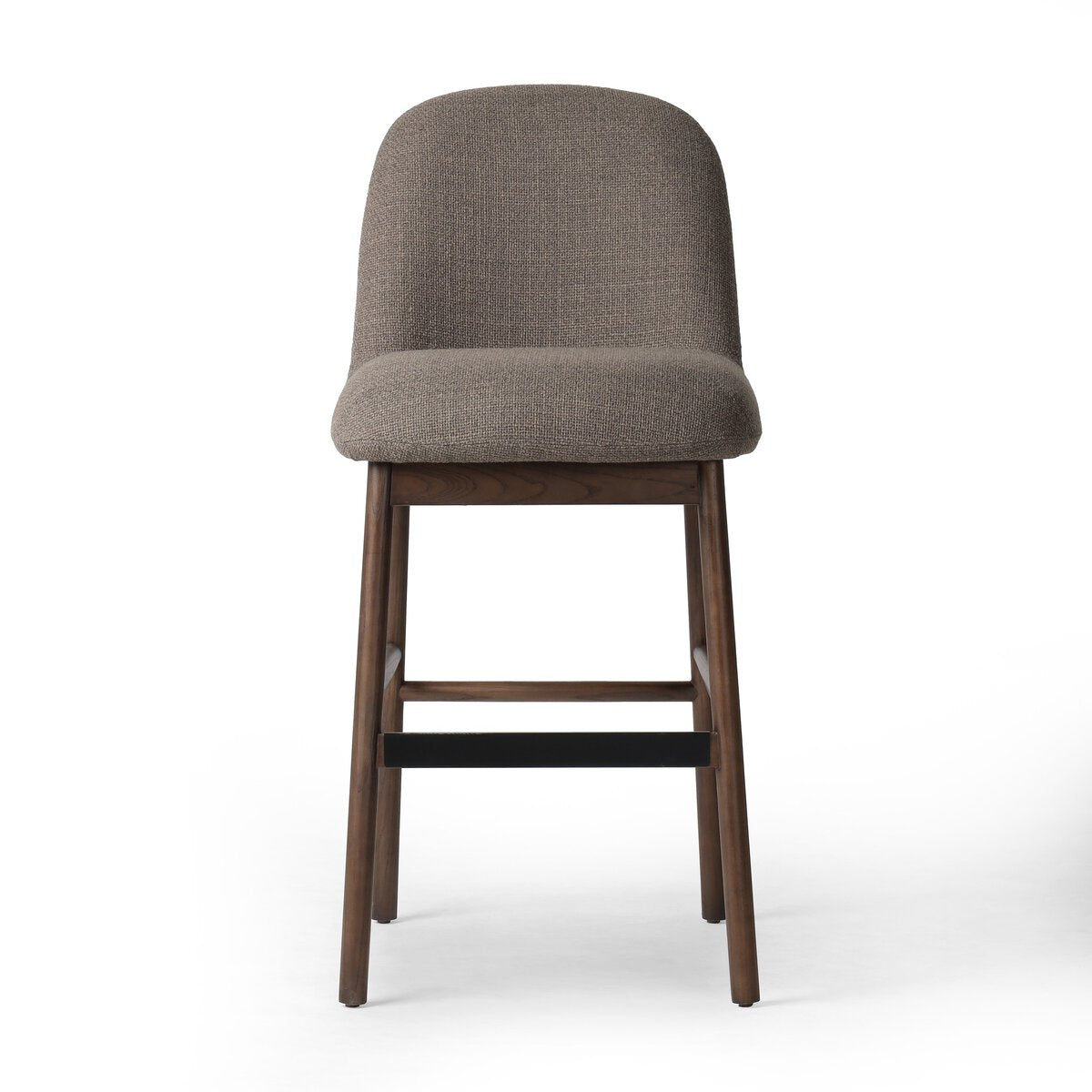 Featuring Sora Gibson Mink Armless Bar + Counter Stool by Four Hands at Amethyst Home. Experience elegance and comfort with the Sora Gibson Mink Armless Bar + Counter Stool. Crafted with a sleek, armless design, this stool is perfect for small spaces and modern homes. Its sturdy construction ensures durability while adding a touch of sophistication to any room.
Overall Dimensi. Amethyst Home provides interior design, new construction, custom furniture, and area rugs in the Winter Garden metro area
