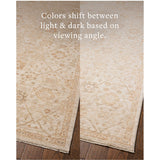 Chris Loves Julia x Loloi Palma Natural / Spice Rug