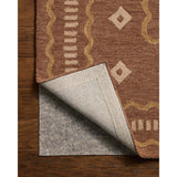 Chris Loves Julia x Loloi Alfie Clay / Spice Rug