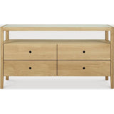 Featuring Spindle Dresser Oak by Ethnicraft at Amethyst Home. The Spindle collection found its inspiration in the traditional spinning wheel. Slightly tapered legs and rounded edges add a soft, sensual quality to this beautiful bedroom collection. This dresser is just as much at home in the bedroom as it is in commercial spaces as a stylish storage solution.
D. Amethyst Home provides interior design, new home construction design consulting, vintage area rugs, and lighting in the Austin metro area.