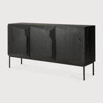 Featuring Stairs Sideboard Oak Black by Ethnicraft at Amethyst Home. An angular composition, designed by Alain van Havre, forms the heart of a design that aims to distance itself from traditional static and immobile surfaces. A unique sense of volume is created which alters your perception of the sideboard as you walk by.Adjustable Shelves : YesAnti-tipping mechanism : YesBrushed : Th. Amethyst Home provides interior design, new construction, custom furniture, and area rugs in the Tampa metro area