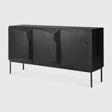 Featuring Stairs Sideboard Oak Black by Ethnicraft at Amethyst Home. An angular composition, designed by Alain van Havre, forms the heart of a design that aims to distance itself from traditional static and immobile surfaces. A unique sense of volume is created which alters your perception of the sideboard as you walk by.Adjustable Shelves : YesAnti-tipping mechanism : YesBrushed : Th. Amethyst Home provides interior design, new construction, custom furniture, and area rugs in the Tampa metro area