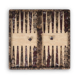Stone Backgammon - Amber Ash Veneer | shipping 12/25/2026