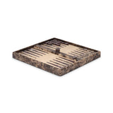 Stone Backgammon - Amber Ash Veneer | shipping 12/25/2026