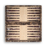Stone Backgammon - Amber Ash Veneer | shipping 12/25/2026