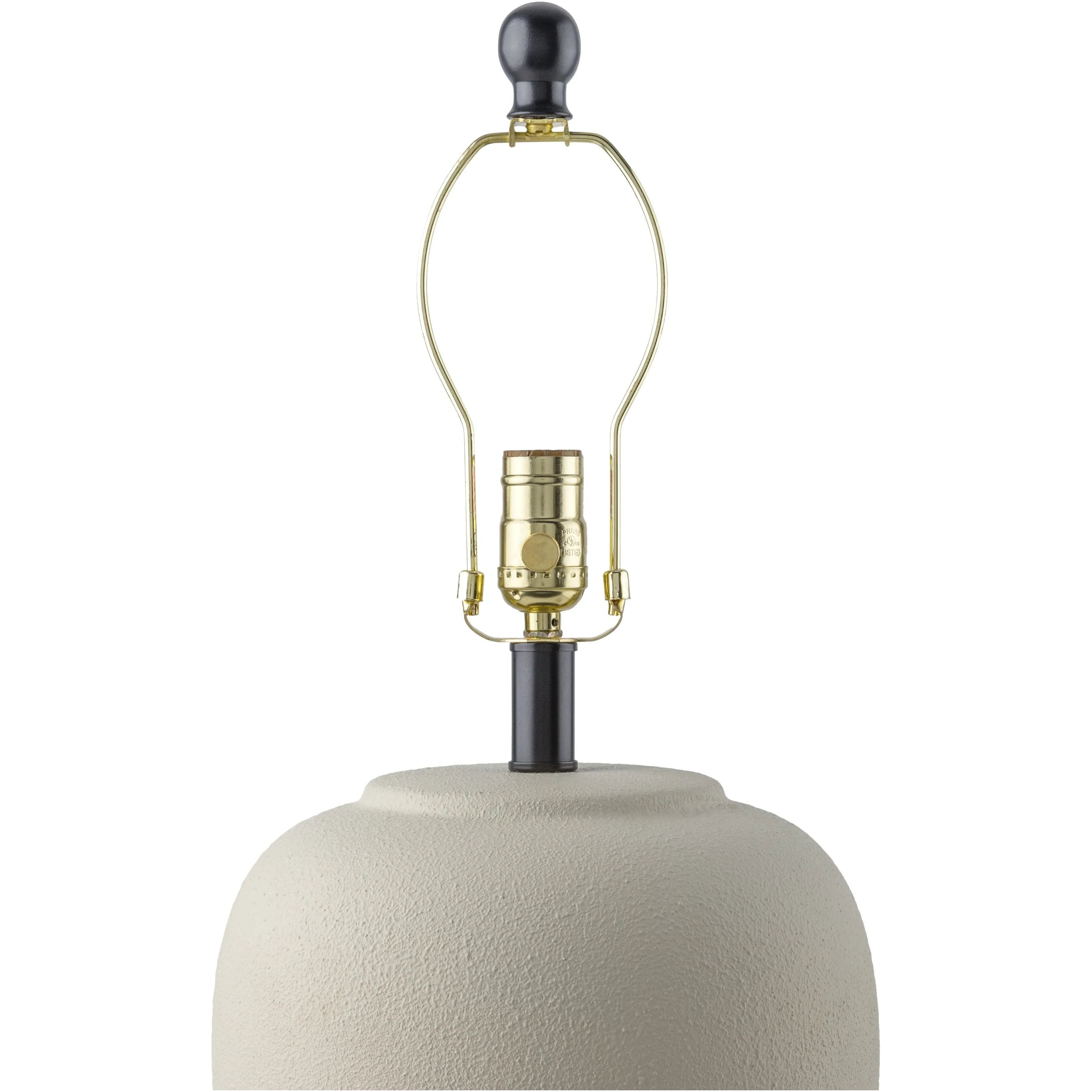 Featuring Bastille Lamp by Surya at Amethyst Home. Illuminate any room with the sleek and modern Bastille Lamp. This lamp features not only functional lighting, but also adds a touch of contemporary style to your home. Don't miss out on the opportunity to enhance your space with this must-have product.
Overall Dimensions: 25"H x 18"W x 18"DWeight: 9.23 lbs.. Amethyst Home provides interior design, new home construction design consulting, vintage area rugs, and lighting in the Boston metro area.