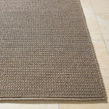 Add a touch of coastal charm to your home with the Beach House Hand Made Rug. Expertly hand woven in India, this rug is made from durable polypropylene, making it safe for outdoor use and easy to care for. Its stylish design can enhance any space, bringing a warm and welcoming vibe to your setting. Amethyst Home provides interior design, new home construction design consulting, vintage area rugs, and lighting in the Tampa metro area.