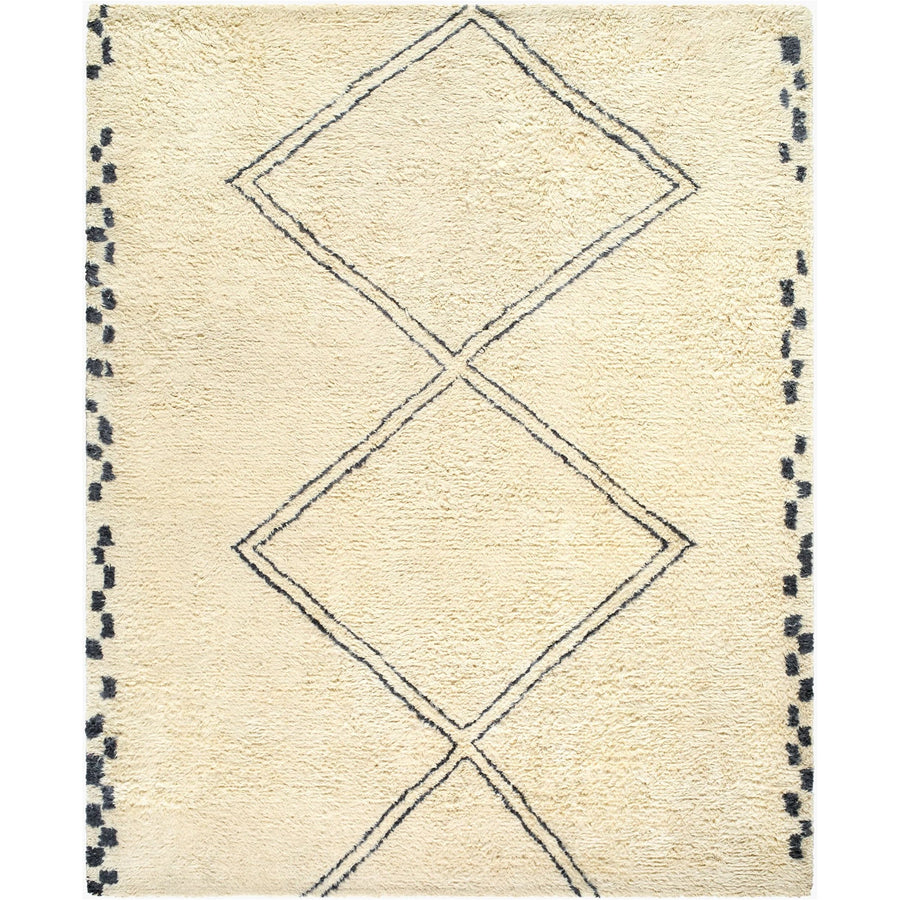 Beni Moroccan Hand-Knotted Rug