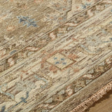 Featuring Bijar Hand-Knotted Rug by Surya at Amethyst Home. Discover the charm of traditional design with the Bijar handmade rug. This product brings an elegant, timeless appeal to any room. Made from wool in India and hand-knotted for durability, this rug features a gorgeous fringe detail that adds a touch of classic sophistication. Despite its no-pile constr. Amethyst Home provides interior design, new home construction design consulting, vintage area rugs, and lighting in the Boston metro area.