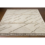 Discover the exotic allure of our Cadiz Collection hand-knotted rug, a beautiful addition to any space seeking an elevated Moroccan Global style. Its plush pile offers underfoot comfort that is enhanced when used with a rug pad. Amethyst Home provides interior design, new home construction design consulting, vintage area rugs, and lighting in the Tampa metro area.