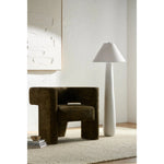 As lovers of organic modern style at Amethyst, we love the nature inspired Dosso Accent Floor Lamp. This item pairs well with other brands such as Ethnicraft and is perfect for wabi sabi homes Amethyst Home provides interior design, new home construction design consulting, vintage area rugs, and lighting in the Portland metro area.