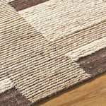 Elevate your living space with the Folklore handmade rug. Fashioned in an Art Deco Modern style, this Indian manufactured woolen wonder brings a unique flair to any room it graces. The hand-knotted construction promises high pile comfort underfoot, making every step a plush experience. Amethyst Home provides interior design, new home construction design consulting, vintage area rugs, and lighting in the Houston metro area.