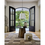 Elevate your living space with the Folklore handmade rug. Fashioned in an Art Deco Modern style, this Indian manufactured woolen wonder brings a unique flair to any room it graces. The hand-knotted construction promises high pile comfort underfoot, making every step a plush experience. Amethyst Home provides interior design, new home construction design consulting, vintage area rugs, and lighting in the Salt Lake City metro area.