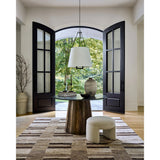 Elevate your living space with the Folklore handmade rug. Fashioned in an Art Deco Modern style, this Indian manufactured woolen wonder brings a unique flair to any room it graces. The hand-knotted construction promises high pile comfort underfoot, making every step a plush experience. Amethyst Home provides interior design, new home construction design consulting, vintage area rugs, and lighting in the Salt Lake City metro area.