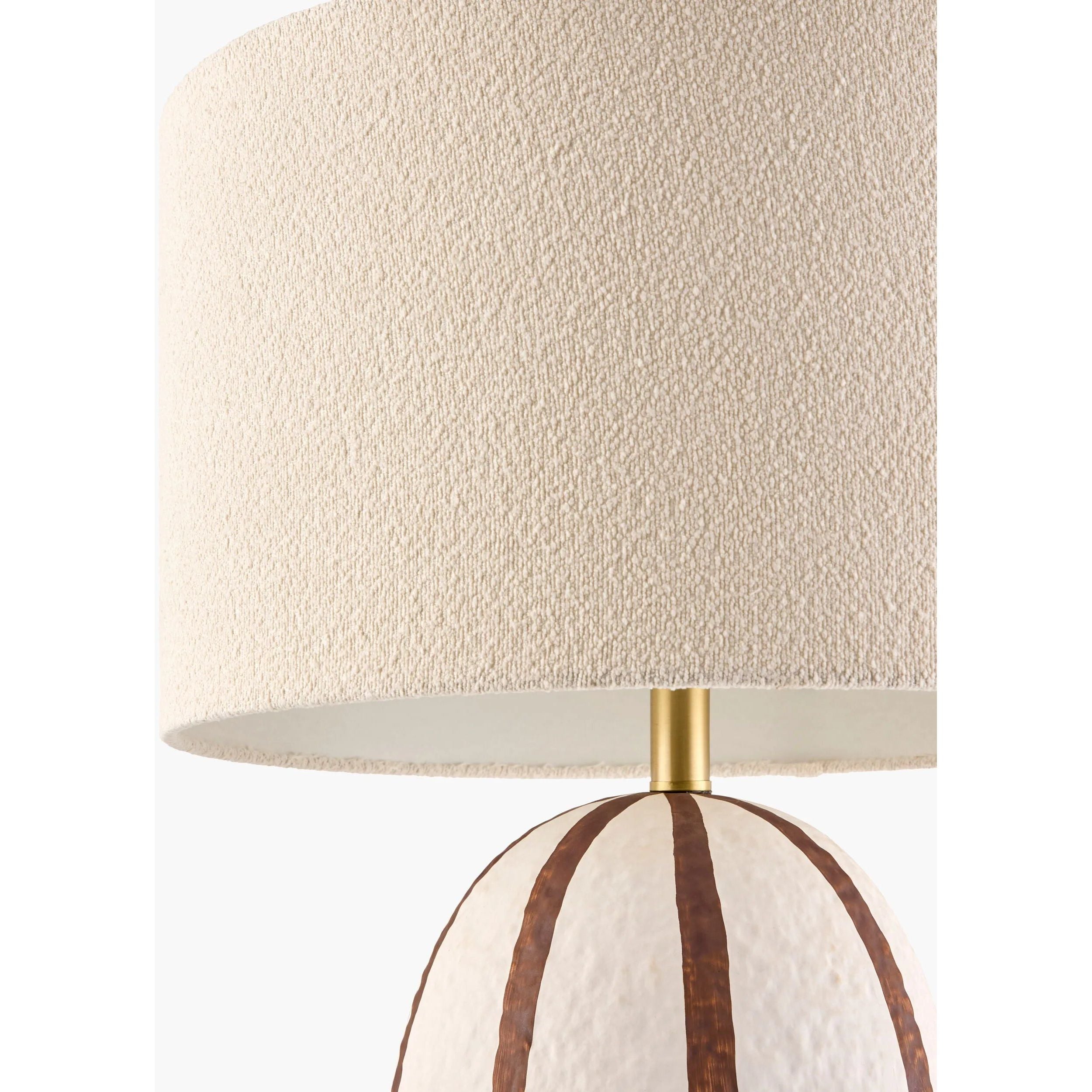 As enthusiasts of modern design at Amethyst, we love the nature inspired Hombori Accent Table Lamp. This item pairs well with other brands such as Ethnicraft and is perfect for loft homes Amethyst Home provides interior design, new home construction design consulting, vintage area rugs, and lighting in the Newport Beach metro area.
