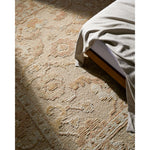 Indulge in the time-honored tradition of the Leros Handmade Rug, imported straight from India. This rug brings a touch of classic elegance to any room with its traditional style that has been expertly hand-knotted from pure wool. Amethyst Home provides interior design, new home construction design consulting, vintage area rugs, and lighting in the Portland metro area.