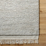 Introducing the Mabel Collection, where Country Cottage meets chic comfort. This handmade rug boasts a high pile construction, hand-woven from pure wool in the heartland of India, ensuring a plush and comfortable surface to walk on. It comes with an appealing fringe detail that adds a touch of rustic charm to any room. Amethyst Home provides interior design, new home construction design consulting, vintage area rugs, and lighting in the San Diego metro area.