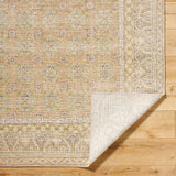 Featuring Marisa Hand-Knotted Rug by Surya at Amethyst Home. Step into the idyllic charm of a French Country Cottage with our Marisa handmade rug. This piece, hand-knotted in India, is made entirely of wool, providing your space with a comforting and cozy feel. Its low pile construction makes it ideal for high-traffic areas, ensuring its beauty will last thro. Amethyst Home provides interior design, new home construction design consulting, vintage area rugs, and lighting in the Seattle metro area.