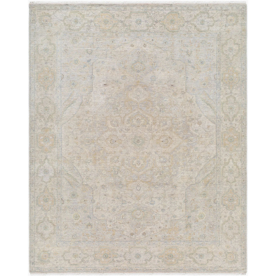 Mashad Hand-Knotted Rug