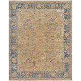 Introducing the Monterey collection, a beautiful blend of traditional style and contemporary comfort. Hand knotted in India, this rug is composed entirely of soft, durable wool that provides an inviting medium pile texture underfoot. The timeless design elements are perfect for adding a touch of classic elegance to any room in your home. Amethyst Home provides interior design, new home construction design consulting, vintage area rugs, and lighting in the Seattle metro area.