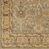 This Reign Handmade Rug will add a modern twist to your home decor. Featuring an Updated Traditional style, this low pile rug is sure to bring a classic yet contemporary feel to any room. Crafted with New Zealand Wool and hand knotted in India, this rug features a fringe for added texture and visual appeal. Amethyst Home provides interior design, new home construction design consulting, vintage area rugs, and lighting in the Miami metro area.