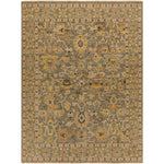 This Reign Hand-Knotted Rug is a perfect addition to any home. Made from 100% wool, this traditional-style rug features a low pile construction and beautiful fringe detailing that will add elegance to your space. Designed in India, this high quality piece is sure to stand the test of time. Amethyst Home provides interior design, new home construction design consulting, vintage area rugs, and lighting in the Monterey metro area.